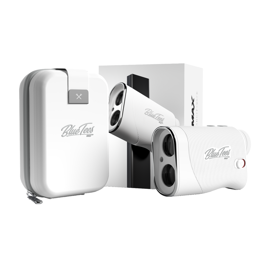 Blue tees deals golf rangefinder