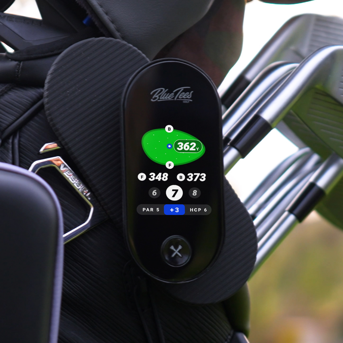 Golf Ringer GPS 2.0 with Colour Screen | 40K Pre-loaded Courses – Blue ...