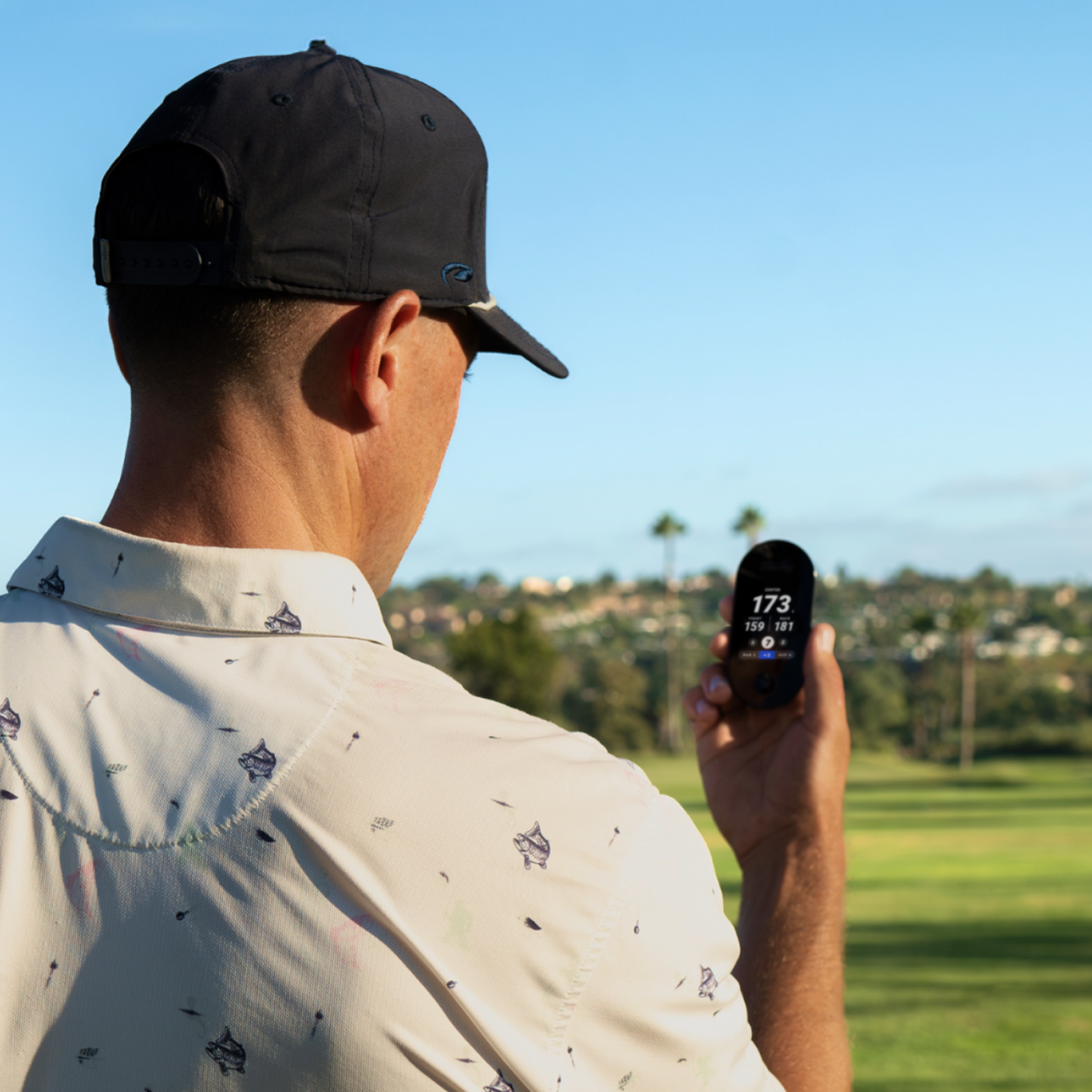 Golf Ringer GPS 2.0 with Colour Screen | 40K Pre-loaded Courses – Blue ...